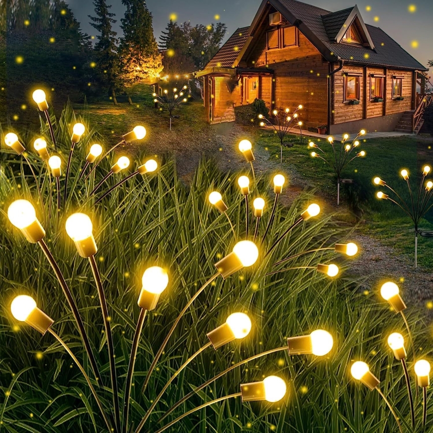 LED Päikesepaneeliga dekoratiivne valgusti 6xLED/1,2V 3000K 73 cm IP44
