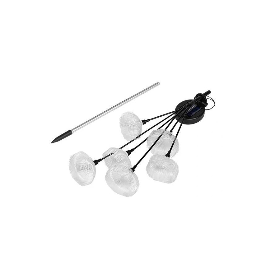 LED Päikesepaneeliga dekoratiivne valgusti LED/1,2V 3000K 80 cm 600 mAh IP44