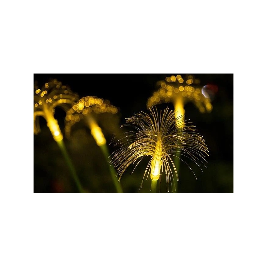 LED päikesepaneeliga dekoratiivvalgusti anduriga 6xLED/1,2V 3000K 77 cm 600 mAh IP44