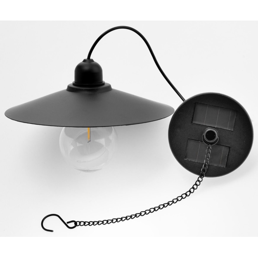 LED Päikesepaneeliga lühter nööril DINA 1,2V 200 mAh IP44
