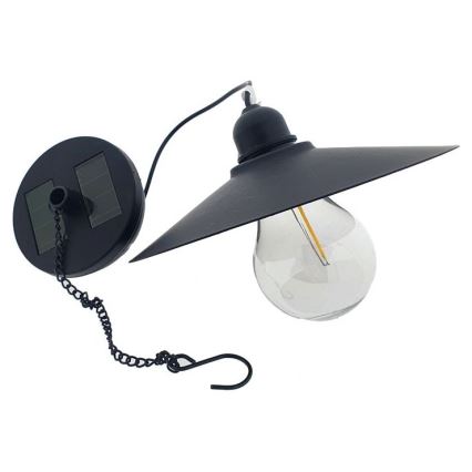 LED Päikesepaneeliga lühter nööril DINA 1,2V 200 mAh IP44