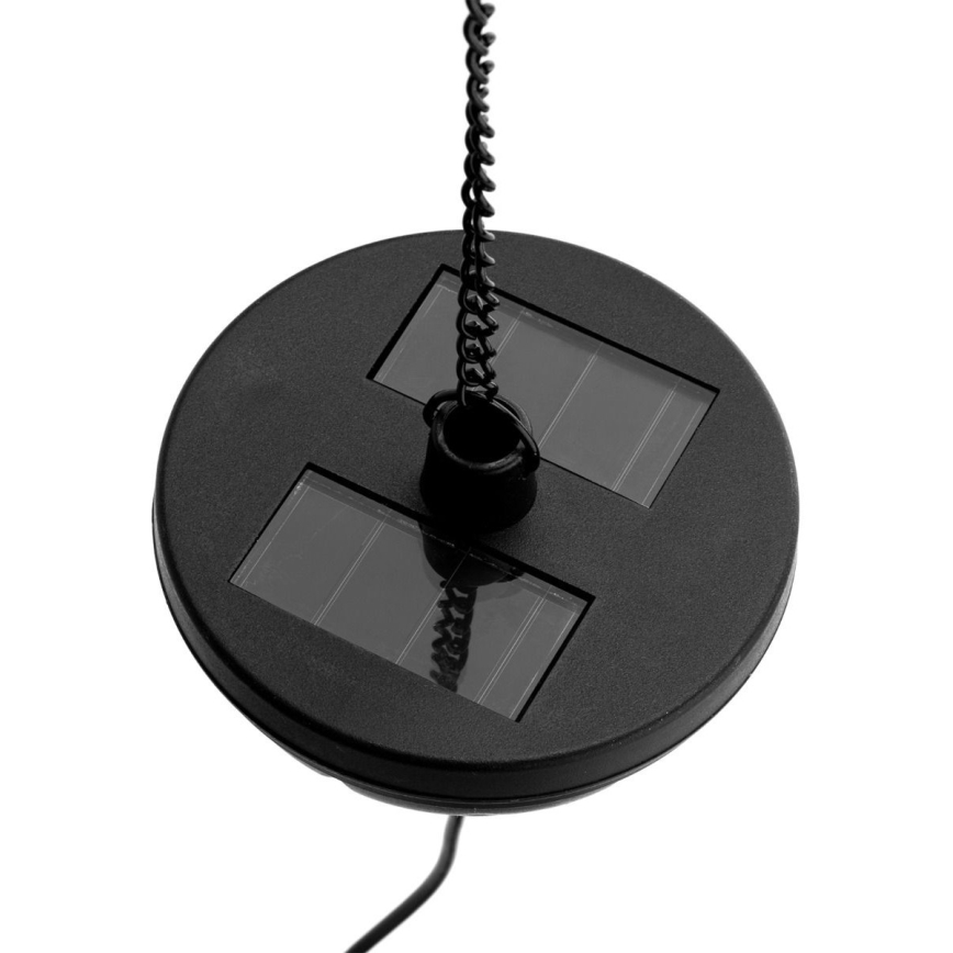 LED Päikesepaneeliga lühter nööril DINA 1,2V 200 mAh IP44
