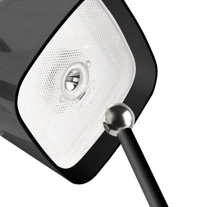 LED Päikesepaneeliga hämardatav magnetiga puutetundlik laetav laualamp LED/5W/5V 3000-6000K 3600 mAh IP65 must