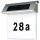 LED Päikesepaneeliga majanumber LED/2x0,07W/2,4V 1200 mAh IP44