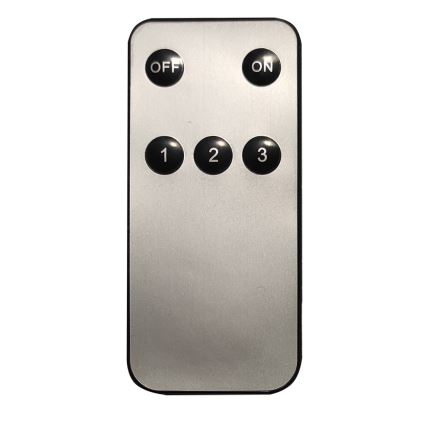 LED Päikesepaneeliga prožektor anduriga 4xLED/2,5W/6V IP65 + pult