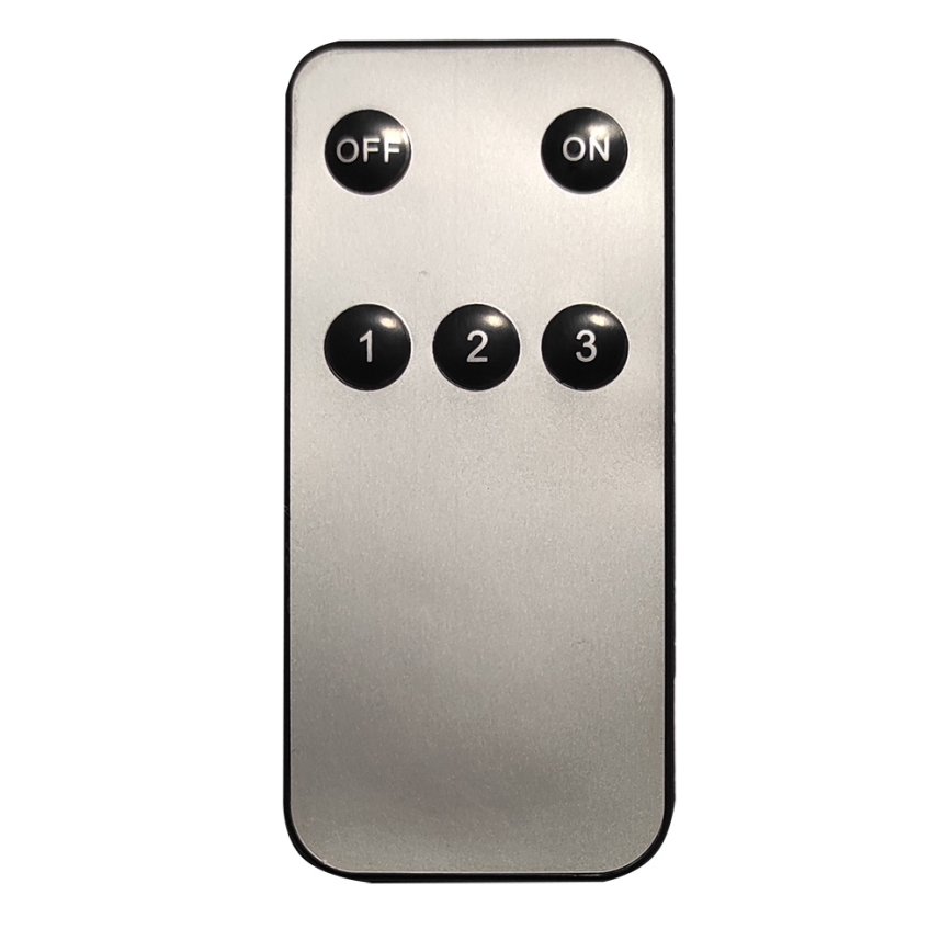 LED Päikesepaneeliga prožektor anduriga 4xLED/2,5W/6V IP65 + pult