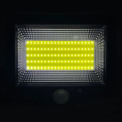 LED Päikesepaneeliga prožektor anduriga DUO LED/1W/3,7V IP44