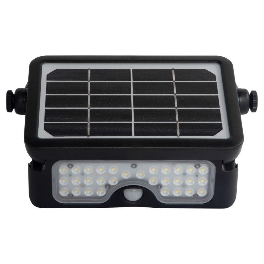 LED Päikesepaneeliga prožektor anduriga EPAD LED/5W/3000 mAh 3,7V 4000K IP65