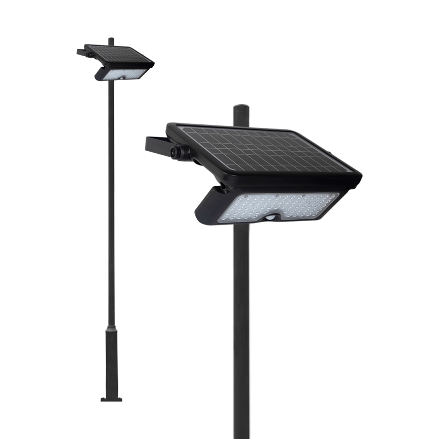 LED Päikesepaneeliga prožektor koos anduriga EPAD LED/10W/3000 mAh 7,4V 4000K IP65