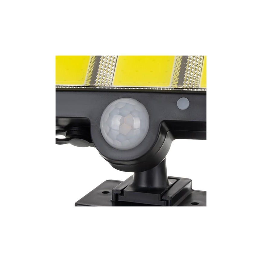 LED Päikesepaneeliga prožektor koos anduriga INTEGRA LED/3W/3,7V 1200 mAh IP44 + kaugjuhtimispult