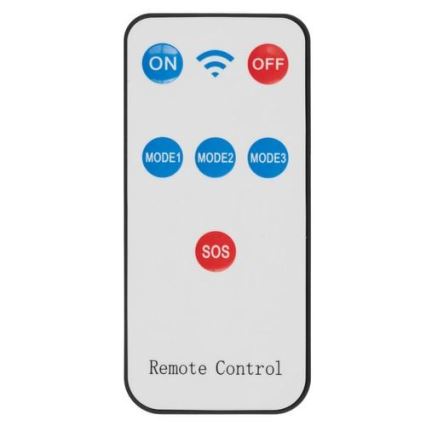 LED Päikesepaneeliga prožektor koos anduriga INTEGRA LED/3W/3,7V 1200 mAh IP44 + kaugjuhtimispult