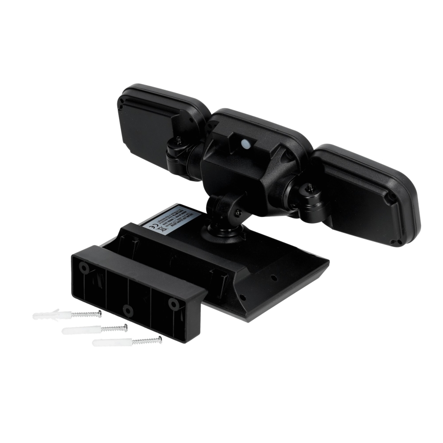 LED Päikesepaneeliga prožektor koos anduriga LED/1,5W/3,7V 6000K IP44 2400 mAh