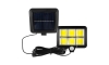 LED Päikesepaneeliga prožektor koos anduriga LED/1,5W/3,7V 6000K IP44
