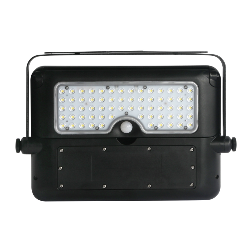 LED Päikesepaneeliga prožektor koos liikumis-ja hämarusanduriga EPAD LED/10W/3000 mAh 7,4V 4000K IP65