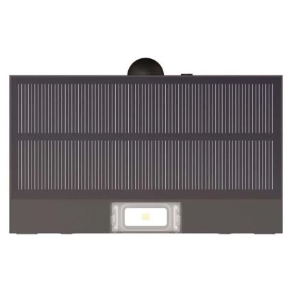 LED Päikesepaneeliga prožektor koos liikumisanduriga LED/3,7V 1200mAh 4000K IP65 must