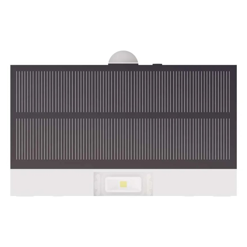LED Päikesepaneeliga prožektor koos liikumisanduriga LED/3,7V 1200mAh 4000K IP65 valge