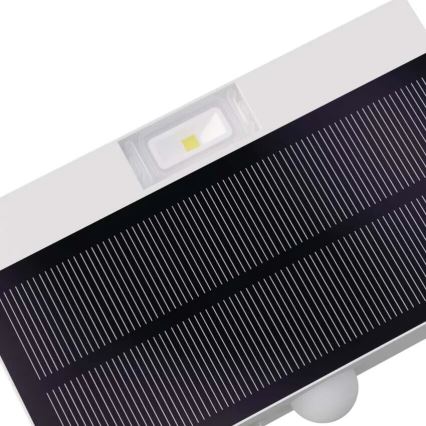 LED Päikesepaneeliga prožektor koos liikumisanduriga LED/3,7V 1200mAh 4000K IP65 valge