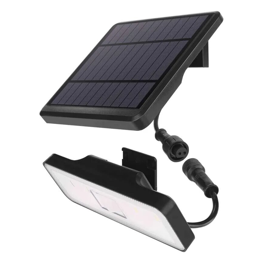 LED Päikesepaneeliga prožektor koos liikumisanduriga LED/3,7V 2500mAh 4000K IP54