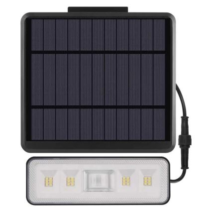 LED Päikesepaneeliga prožektor koos liikumisanduriga LED/3,7V 2500mAh 4000K IP54