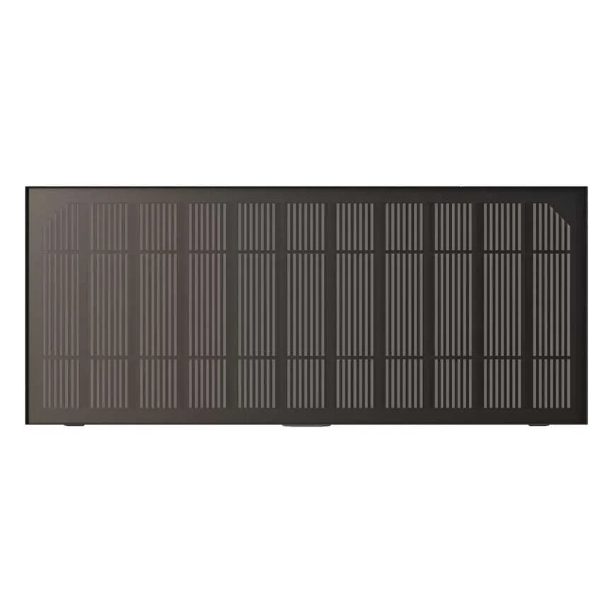 LED Päikesepaneeliga prožektor koos liikumisanduriga LED/3,7V 3000mAh 4000K IP65 must