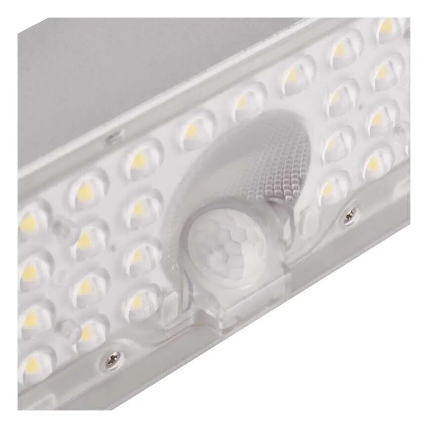 LED Päikesepaneeliga prožektor koos liikumisanduriga LED/3,7V 3000mAh 4000K IP65 valge
