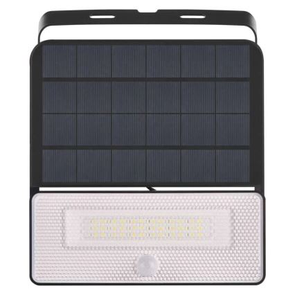 LED Päikesepaneeliga prožektor koos liikumisanduriga LED/3,7V 3600mAh 4000K IP54