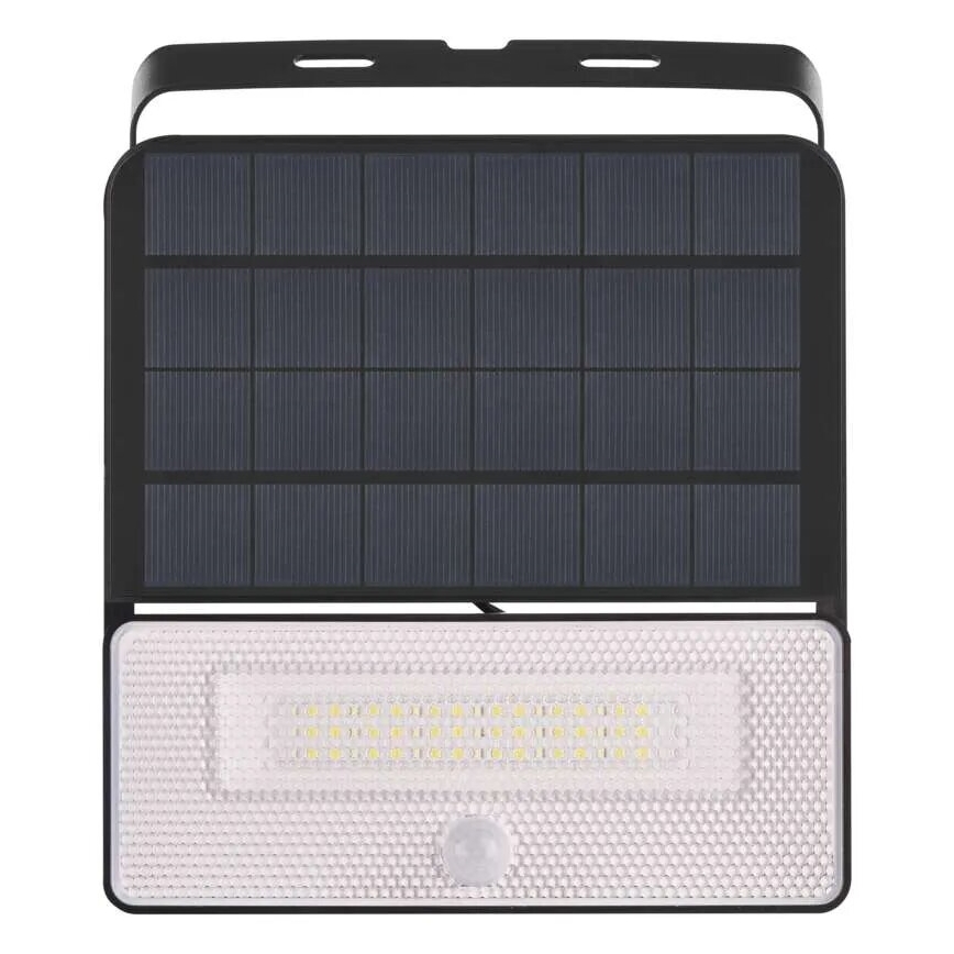 LED Päikesepaneeliga prožektor koos liikumisanduriga LED/3,7V 3600mAh 4000K IP54