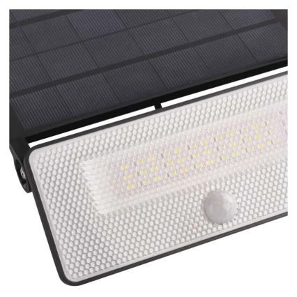 LED Päikesepaneeliga prožektor koos liikumisanduriga LED/3,7V 3600mAh 4000K IP54