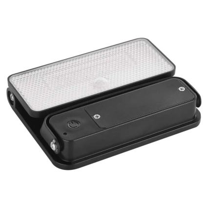 LED Päikesepaneeliga prožektor koos liikumisanduriga LED/3,7V 3600mAh 4000K IP54