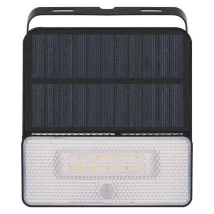 LED Päikesepaneeliga prožektor koos liikumisanduriga SOLO LED/3,7V 2000mAh 4000K IP54