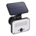 LED Päikesepaneeliga prožektor koos liikumisanduriga SPILO LED/3,7V 3600mAh 4000K IP54 + kaugjuhtimispult