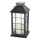 LED Päikesepaneeliga rippvalgusti LED/0,02W/1,2V 1xAA 2700K IP44 200 mAh must