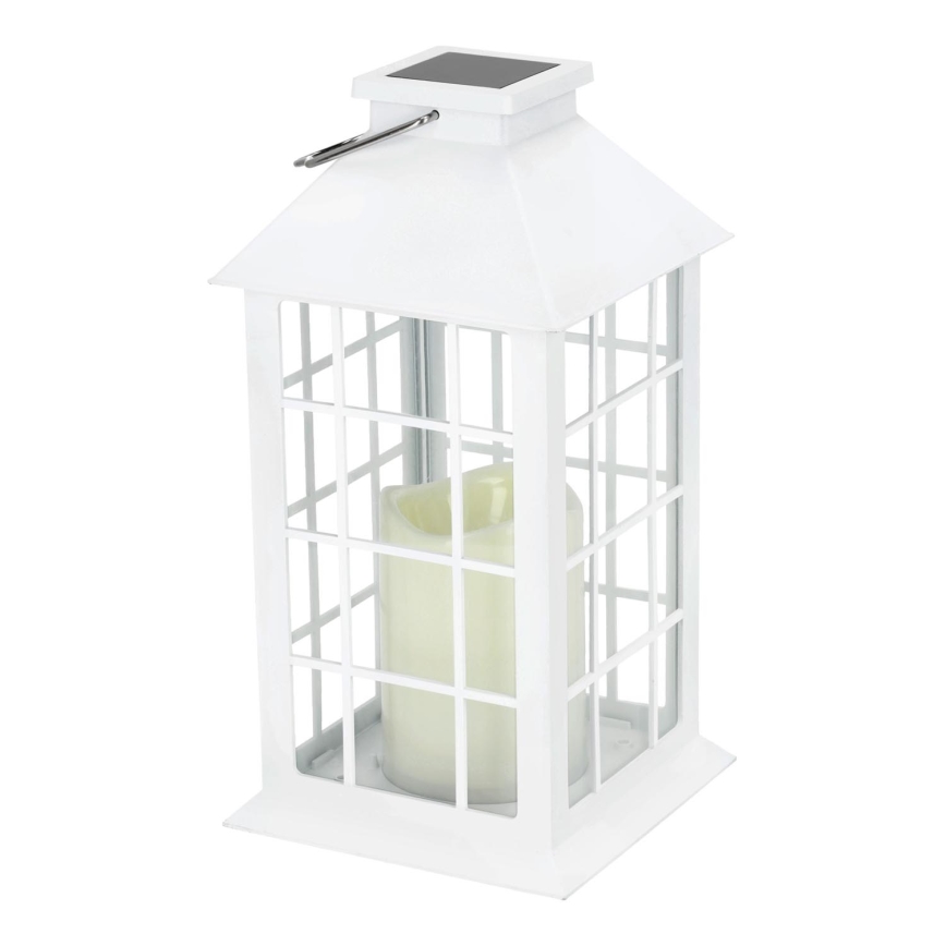 LED Päikesepaneeliga rippvalgusti LED/0,02W/1,2V 1xAA 2700K IP44 200 mAh valge