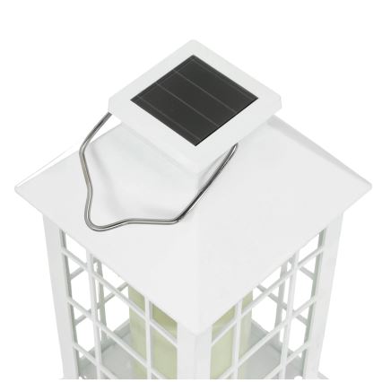 LED Päikesepaneeliga rippvalgusti LED/0,02W/1,2V 1xAA 2700K IP44 200 mAh valge