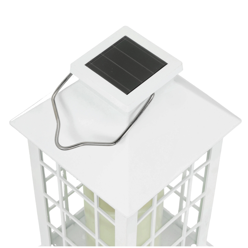 LED Päikesepaneeliga rippvalgusti LED/0,02W/1,2V 1xAA 2700K IP44 200 mAh valge