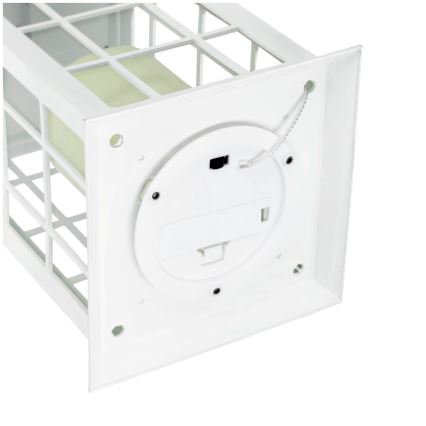 LED Päikesepaneeliga rippvalgusti LED/0,02W/1,2V 1xAA 2700K IP44 200 mAh valge