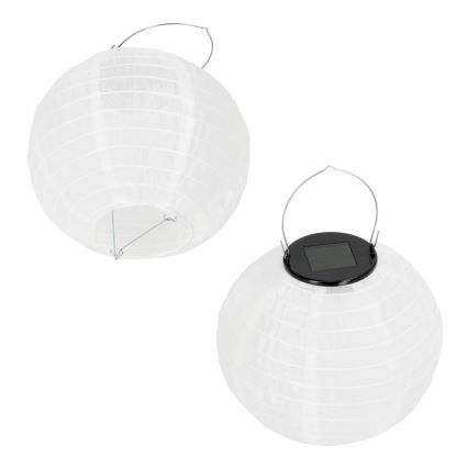 LED Päikesepaneeliga rippvalgusti LED/0,02W/1,2V 3000K IP44 1xAAA 100 mAh