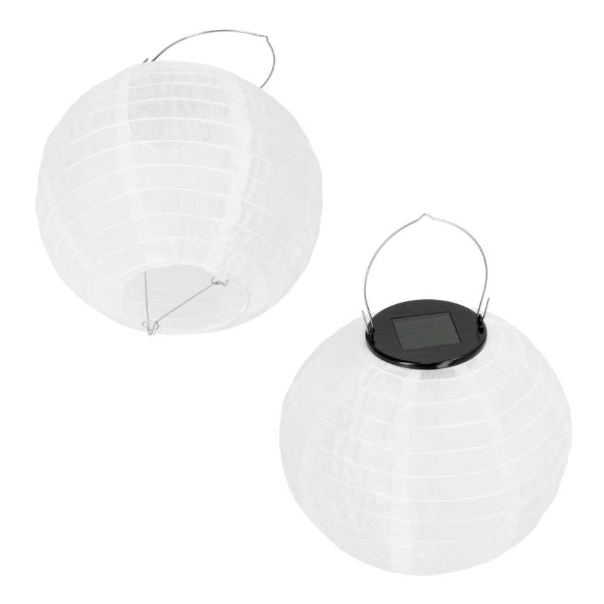 LED Päikesepaneeliga rippvalgusti LED/0,02W/1,2V 3000K IP44 1xAAA 100 mAh