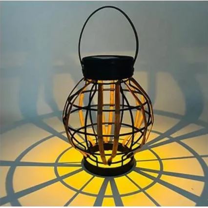 LED Päikesepaneeliga rippvalgusti LED/0,1W/1,2V d. 15 cm 600 mAh IP44