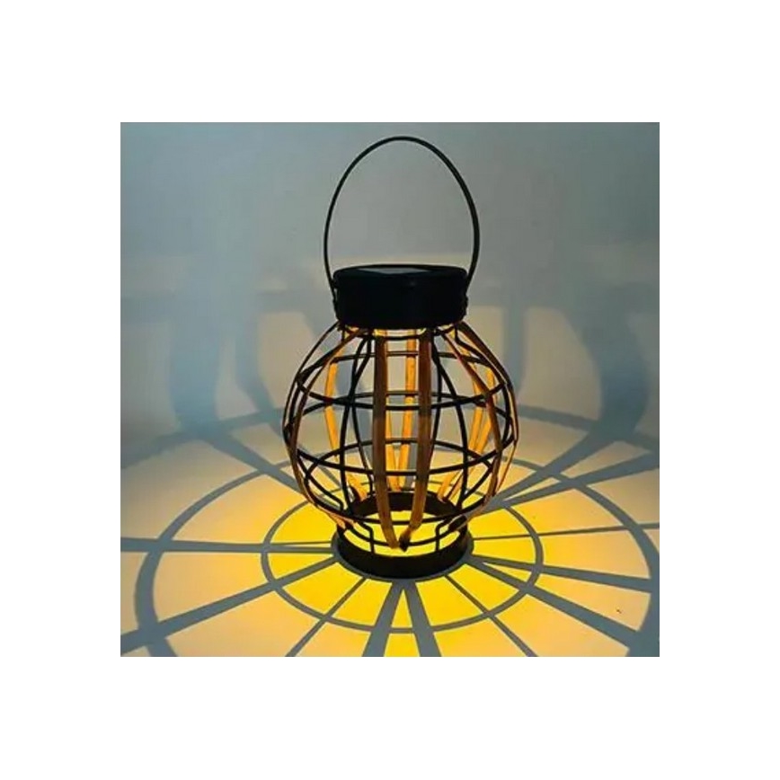 LED Päikesepaneeliga rippvalgusti LED/0,1W/1,2V d. 15 cm 600 mAh IP44