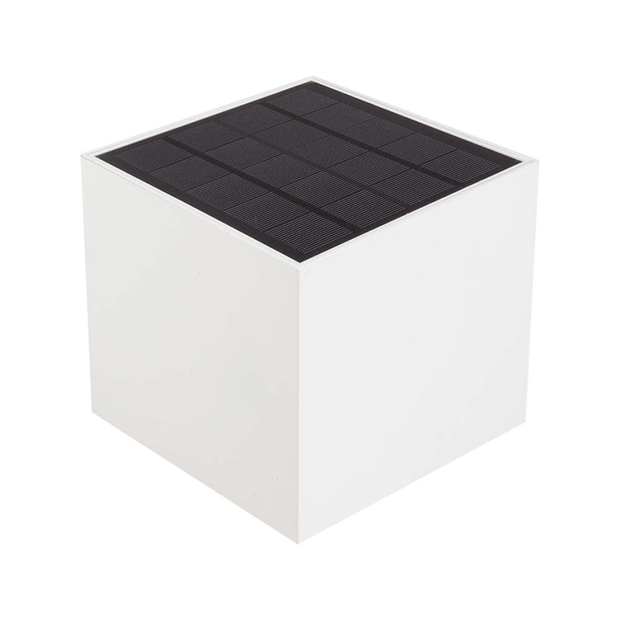 LED päikese seinavalgusti anduriga LED/9W/5V, 3000/4000/5000K, IP65, 2600 mAh, valge