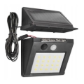 LED päikesepaneeliga seinavalgusti anduriga ja välise paneeliga LED/0,55W/3,7V 1200 mAh IP65