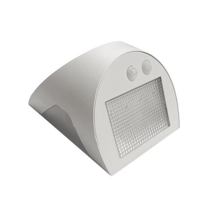 LED päikesepaneeliga seinavalgusti anduriga LED/3W/3,7V 3000/4000K 1200 mAh IP54 valge