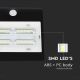 LED Päikesepaneeliga seinavalgusti anduriga LED/3W/3,7V 3000/4000K IP65 must