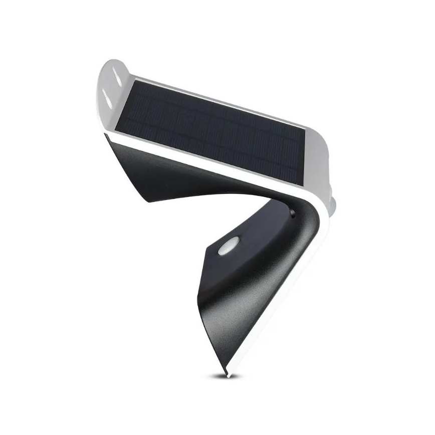 LED Päikesepaneeliga seinavalgusti anduriga LED/3W/3,7V 3000/4000K IP65 valge