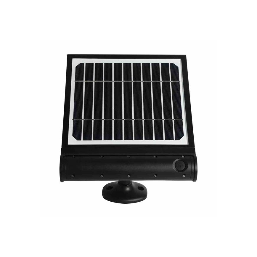 LED Päikesepaneeliga seinavalgusti anduriga LED/8W/3,7V 4000 mAh 4000K IP65