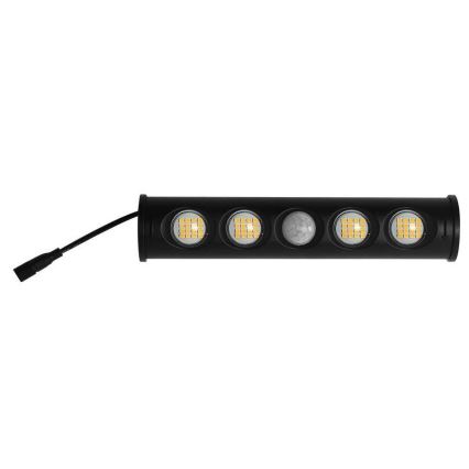 LED Päikesepaneeliga seinavalgusti anduriga LED/8W/3,7V IP65 3000K