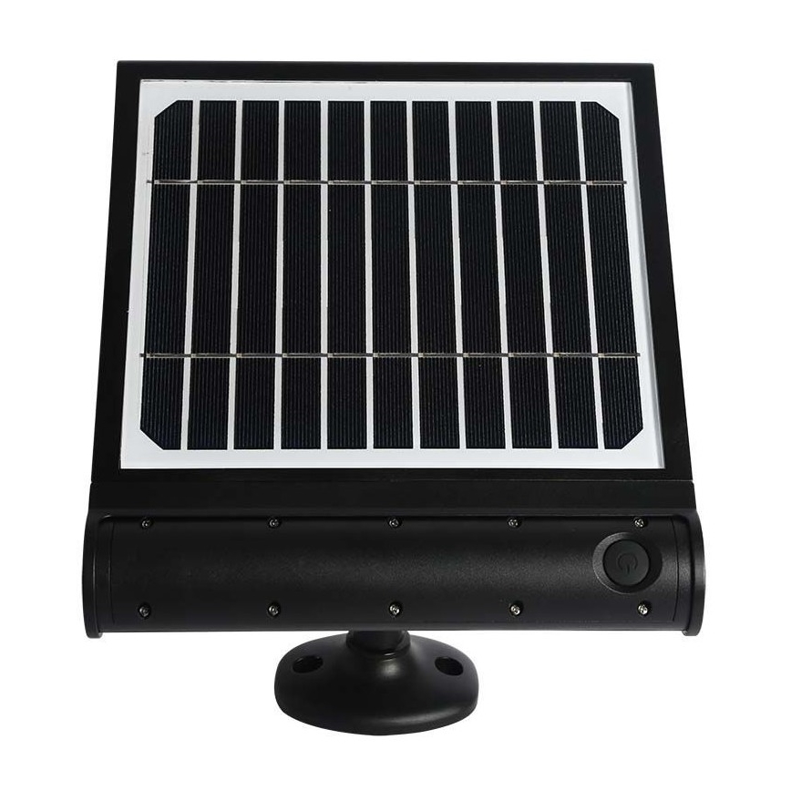 LED Päikesepaneeliga seinavalgusti anduriga LED/8W/3,7V IP65 4000K