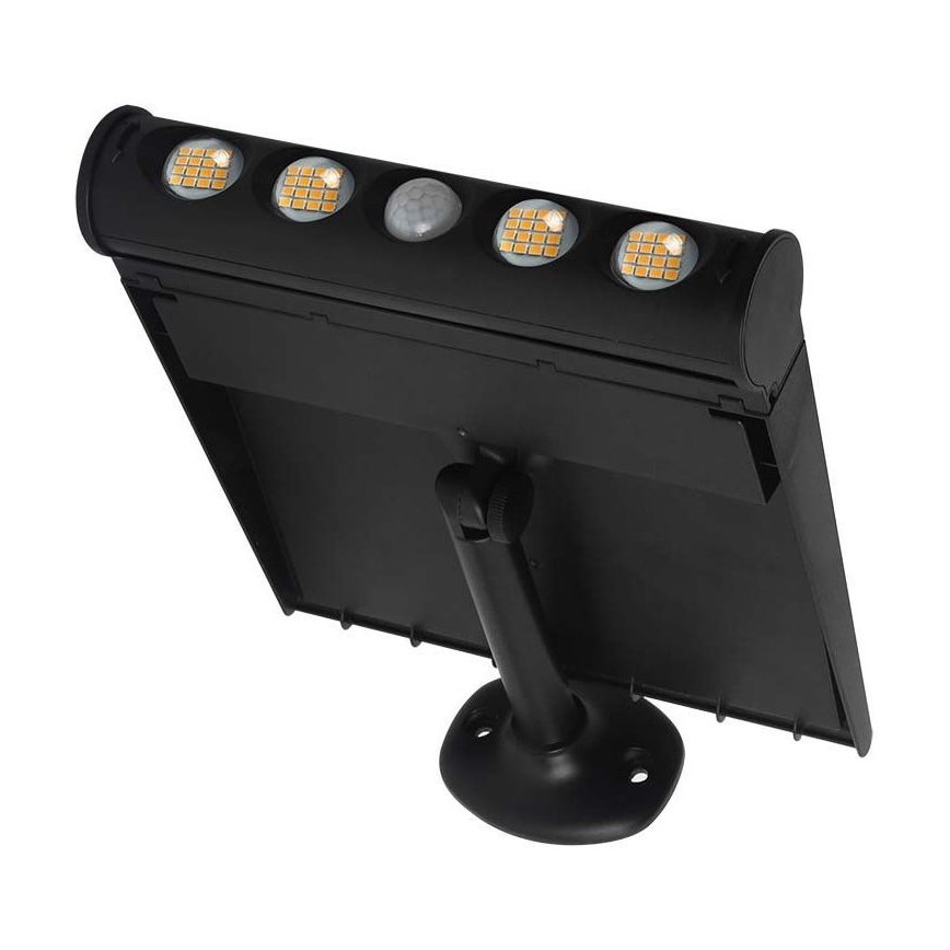 LED Päikesepaneeliga seinavalgusti anduriga LED/8W/3,7V IP65 4000K