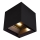 LED päikesepaneeliga seinavalgusti anduriga LED/9W/3,7V 3000/4000/5000K IP65 2600 mAh must